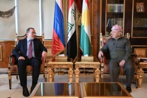 Başkan Barzani, Rusya Büyükelçisi Kutraşev'i kabul etti