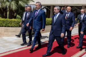 Hakan Fidan, Suriye'nin başkenti Şam'da