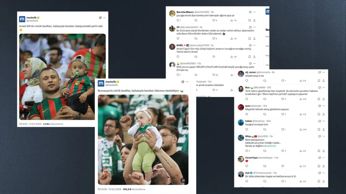 İki bebek, iki ayrı yorum Biri nefret kustu, diğeri ders verdi