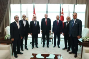 HÜDA PAR Genel Başkanı Yapıcıoğlu, Erdoğan ile görüştü