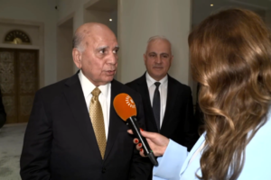 Dışişleri Bakanı Fuad Hüseyin'den Rûdaw'a: Alman güçlerinin Irak'ta kalması konuşulmadı