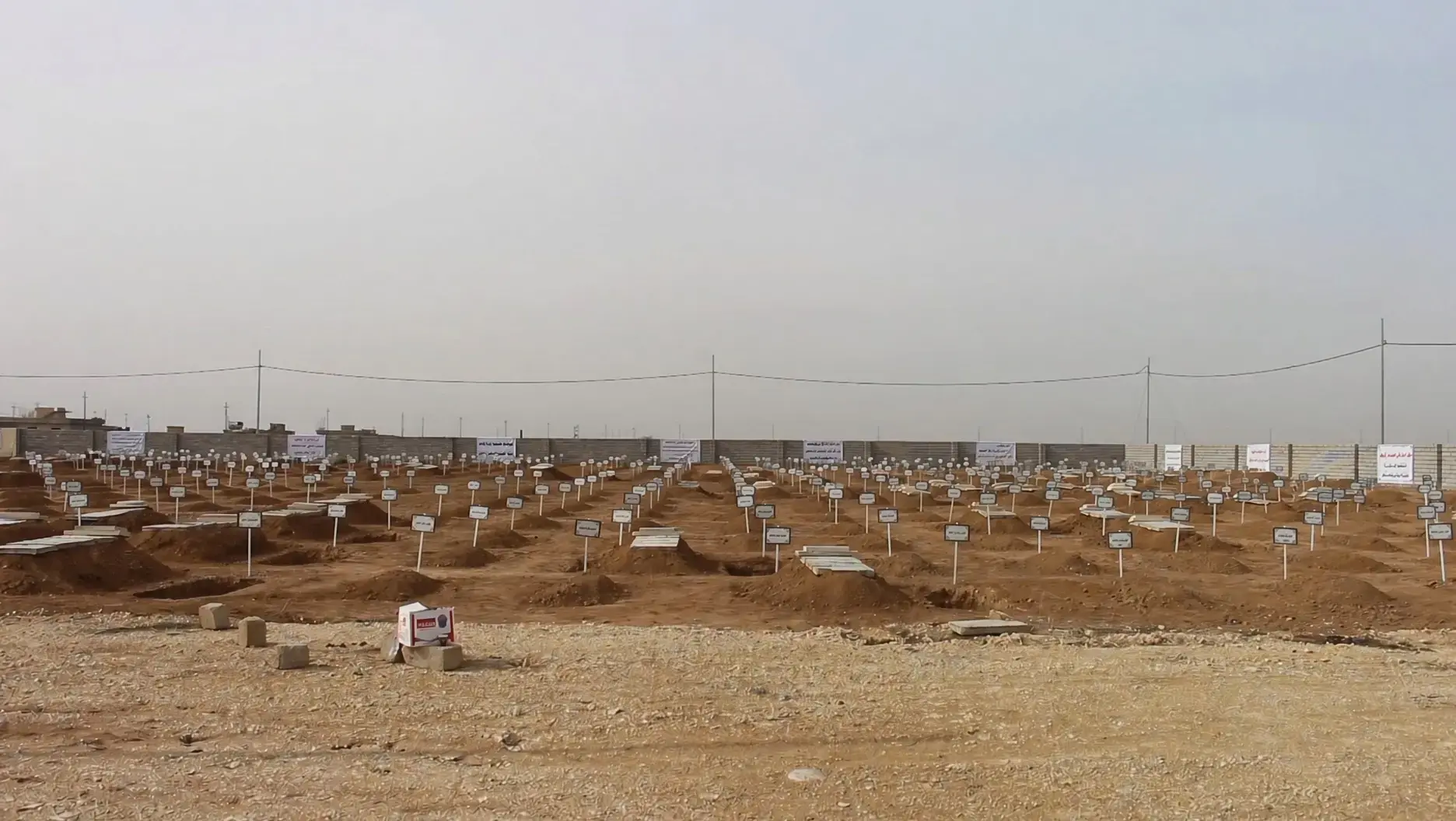 25 Ezidi kurbanın cenazesi kimlik tespitinin ardından ailelerine teslim edilecek