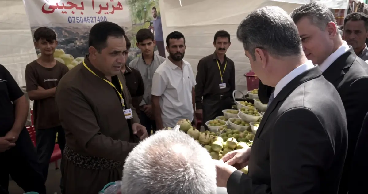 DUHOK - Akre’de yerel ürünler festivali başladı: 100 çiftçi ürünlerini sergiliyor