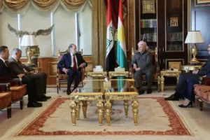 Başkan Barzani, Fransa'nın yeni Erbil Başkonsolosu'nu kabul etti