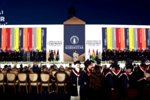 Kürdistan Amerikan Üniversitesi'nde mezuniyet töreni: 123 öğrenci mezun oldu