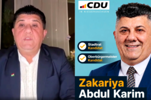 Almanya'da Kürt aday Zekeriya Goran belediye başkanlığı için yarışıyor