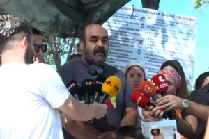 Arif Güran adalet yürüyüşü başlattı: ‘Narin’in hakkını bırakmayacağım’