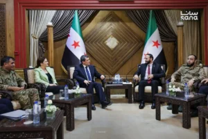 Mazlum Abdi ile Halep Valisi, Efrinlilerin dönüşünü görüştü