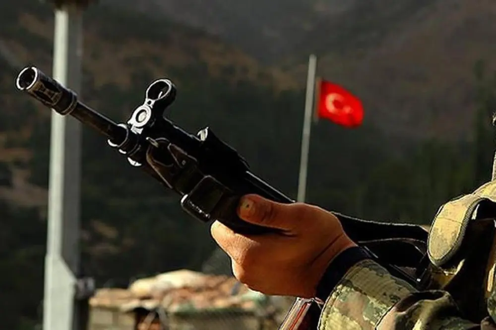 Efrin bölgesinde bir asker hayatını kaybetti