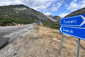 Munzur Vadisi'nde kaya düşmesi riskine karşı 30 bin metrekarede önlem alınıyor