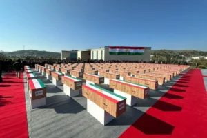 Semawe çöllerinde bulunan 153 Enfal kurbanının naaşı Kürdistan Bölgesi’ne getiriliyor
