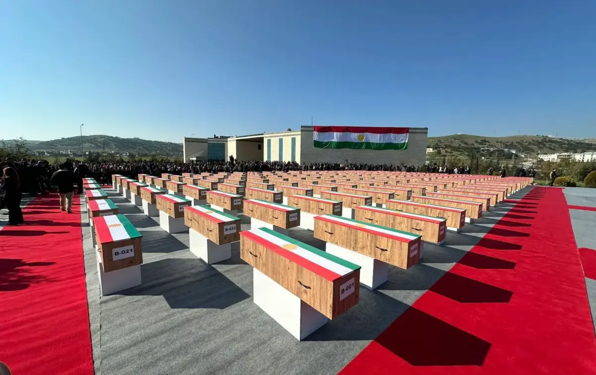 Semawe çöllerinde bulunan 153 Enfal kurbanının naaşı Kürdistan Bölgesi’ne getiriliyor