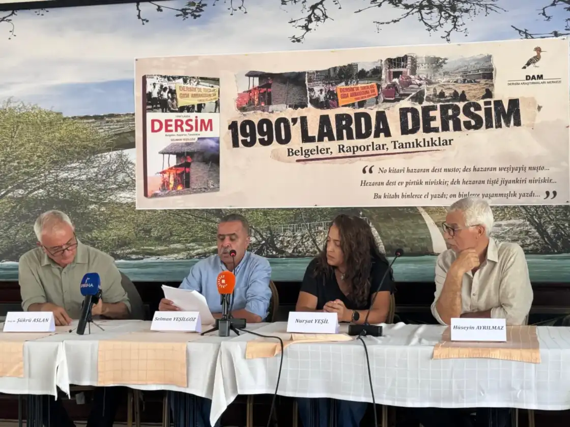 Dersim'de 1990'lı yılların köy boşaltmaları panelde ele alındı