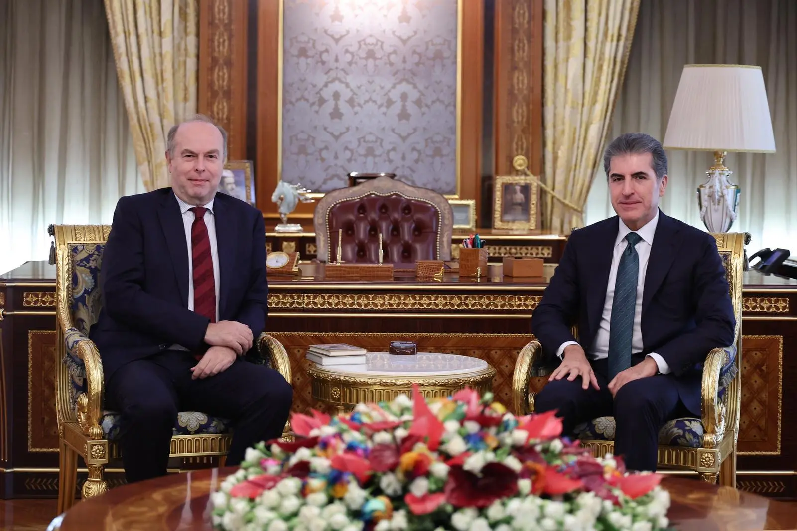 Başkan Neçirvan Barzani Avusturya'nın Bağdat Büyükelçisi'ni kabul etti
