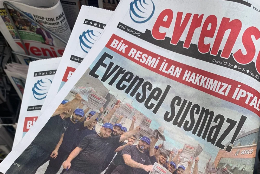 Evrensel susmaz! X hesabımıza 'milli güvenlik' gerekçesiyle erişim engeli getirildi