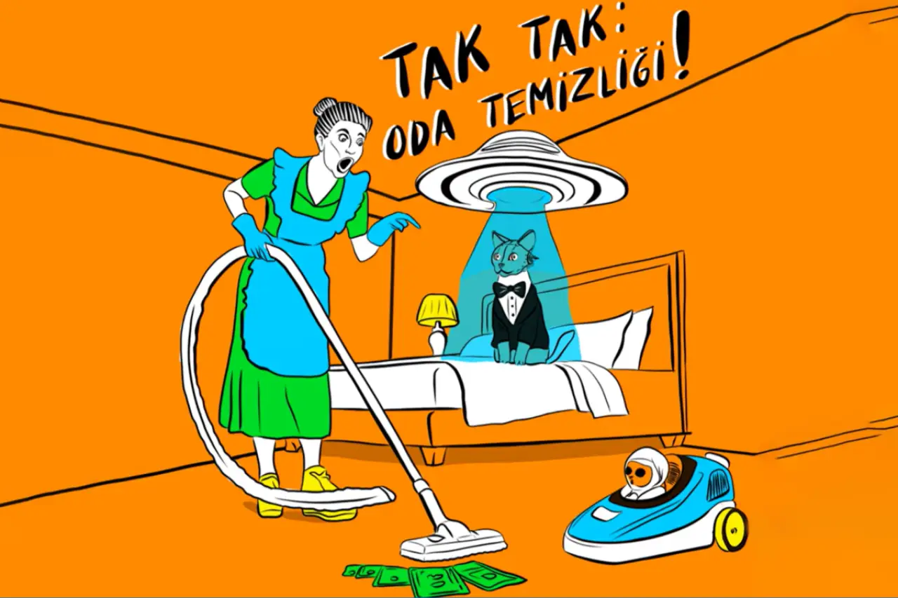Korkuyu yemek | “Tak Tak Oda Temizliği”