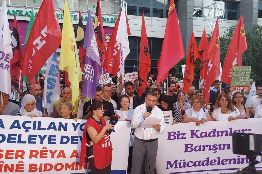 Ankara Emek ve Demokrasi Güçleri: “Halkların barış, eşitlik ve adalet talepleri önündeki engeller kaldırılsın”