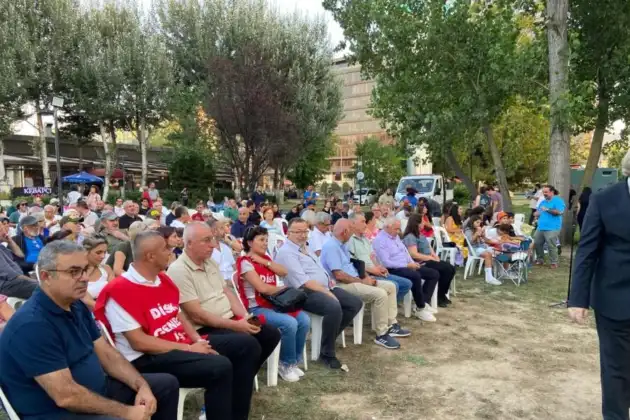 Bursa'da 1 Eylül Barış açıklaması: Eşitliğin, özgürlüğün ve barışın ülkesini istiyoruz!