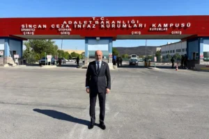 TBB Başkan Yardımcısı Demir, Başaran Aksu'yu cezaevinde ziyaret etti: Tutuklama istisnai bir tedbirdir