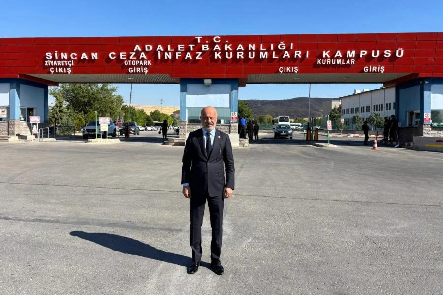TBB Başkan Yardımcısı Demir, Başaran Aksu'yu cezaevinde ziyaret etti: Tutuklama istisnai bir tedbirdir