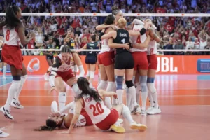 A Milli Voleybol Takımı üst üste ikinci kez Avrupa Şampiyonu oldu