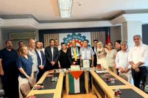 GUPW ve Birleşik Metal-İş’ten Filistinli işçiler için ortak mücadele çağrısı