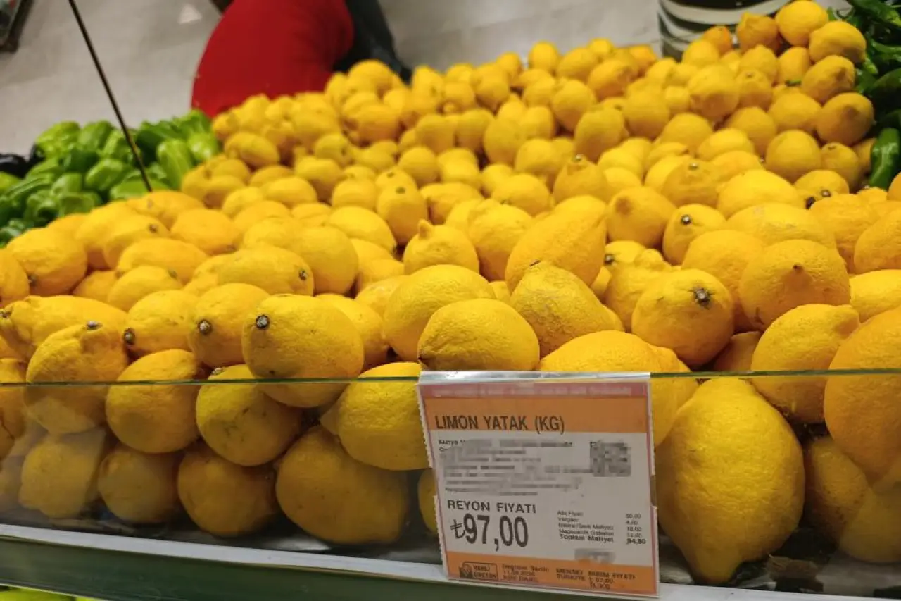 Dalında 5 TL olan limon, markette 20 katına satılıyor: Hem üretici hem yurttaş mağdur