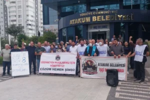 Atakum Belediyesi işçileri: Alacaklarımızın bir bölümü ödendi, mücadele bitmedi