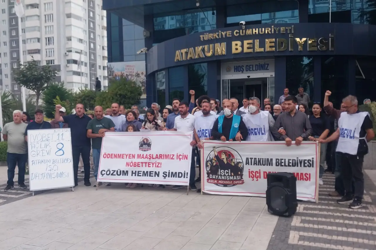Atakum Belediyesi işçileri: Alacaklarımızın bir bölümü ödendi, mücadele bitmedi