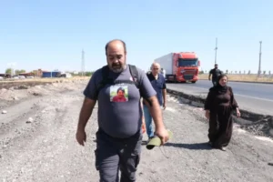 Narin Güran'ın babası 'Adalet Yürüyüşü' başlattı