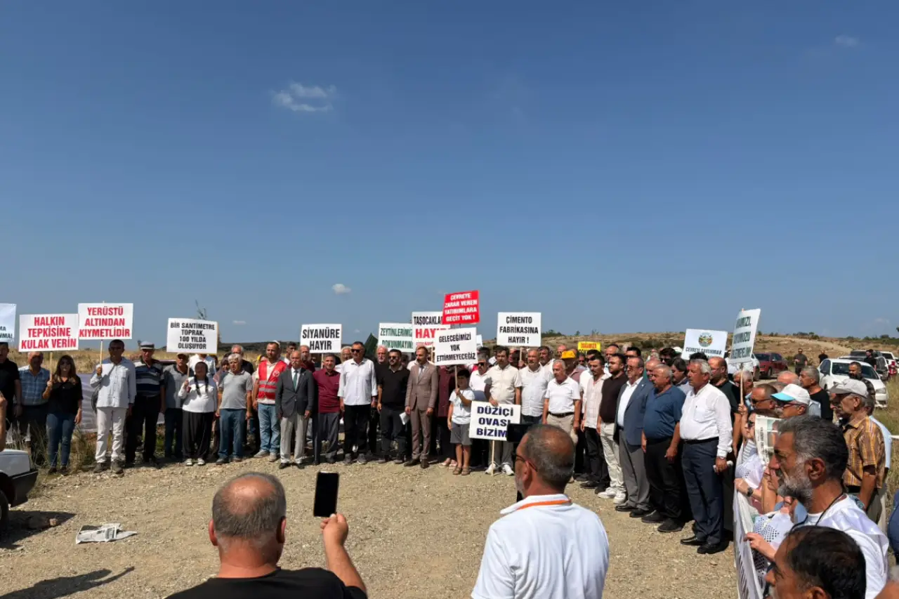 Düziçi’nde çimento fabrikasına karşı ortak ses: “Toprağımızı, suyumuzu ve havamızı koruyacağız”
