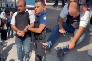 2 kız çocuğunu taciz ettiği iddia edilen şüpheliye yurttaşlar müdahale etti