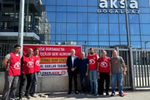 Yeni Partili Pala Bursagaz işçilerini ziyaret etti: Ortak mücadeleyi büyütmeliyiz