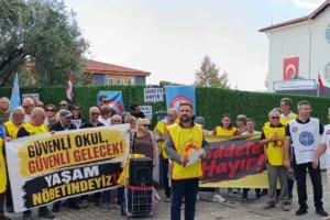 Balıkesir Eğitim Sen: “Şiddete hayır, öğretmen yalnız değildir”