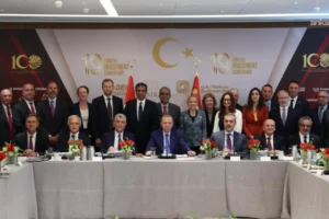 Cumhurbaşkanı Erdoğan, ABD'li şirketlerle görüşmesini paylaştı: ABD ile 100 milyar dolarlık ticaret hacmi hedefimize kısa sürede ulaşacağımıza inanıyorum