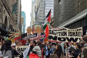 New York'ta Netanyahu'ya büyük tepki: Susan Sarandon gözaltına alınanlar arasında