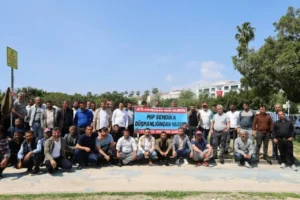Mersin Limanı işçilerinin direnişi 267’nci gününde: Mahkeme işe iade dedi, işçiler hâlâ işbaşı yapamadı