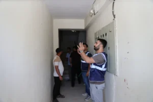 Urfa'da deprem sonrası 419 ihbar yapıldı