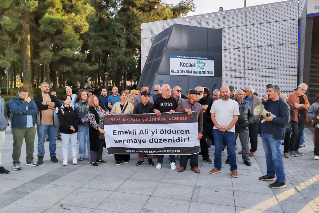 Gebze’de emekliler için insanca yaşam çağrısı