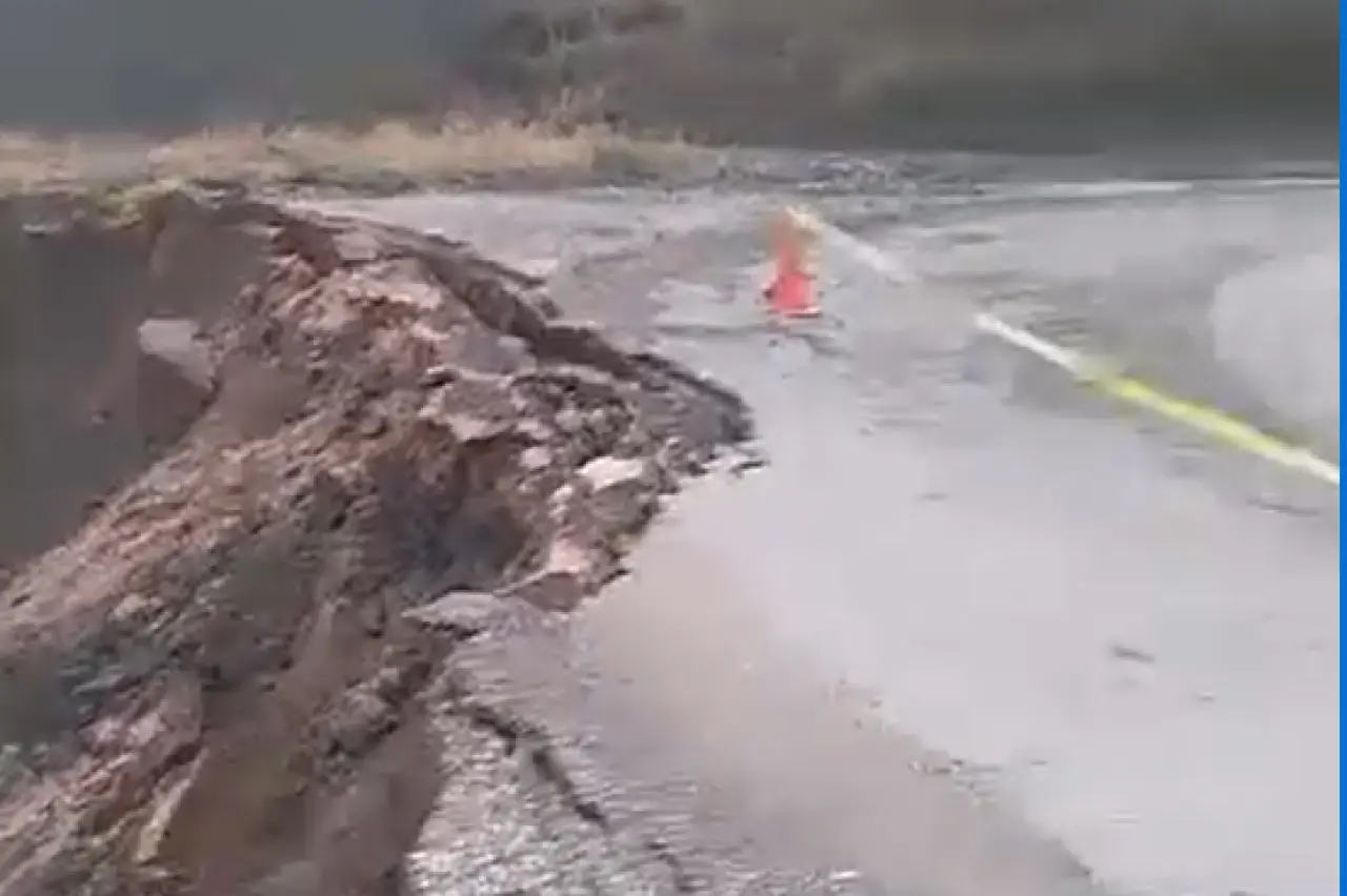 Tokat'ta heyelan meydana geldi
