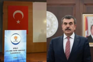 AKP’den okul binasında etkinlik: Yusuf Tekin’den “soruşturma” açıklaması