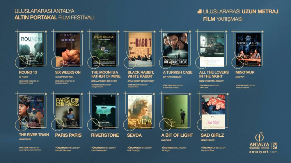 Altın Portakal’da uluslararası 13 film yarışacak