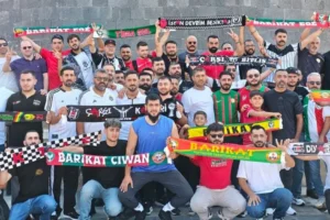 Amedspor ve Beşiktaş taraftarları birlikte ciğer yedi, mesaj verdi!