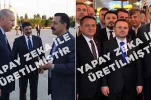 Ankara'da Erdoğan'lı ve Gürlek'li montaj fotoğraflara tutuklama