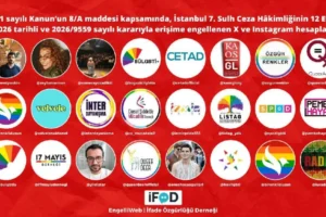 Aralarında KaosGL'nin de bulunduğu çok sayıda LGBTİ+ sosyal medya hesabına erişim engeli getirildi
