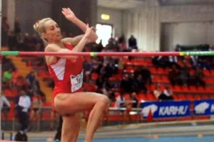 Aycan Kurtcan yüksek atlamada Balkan şampiyonu oldu