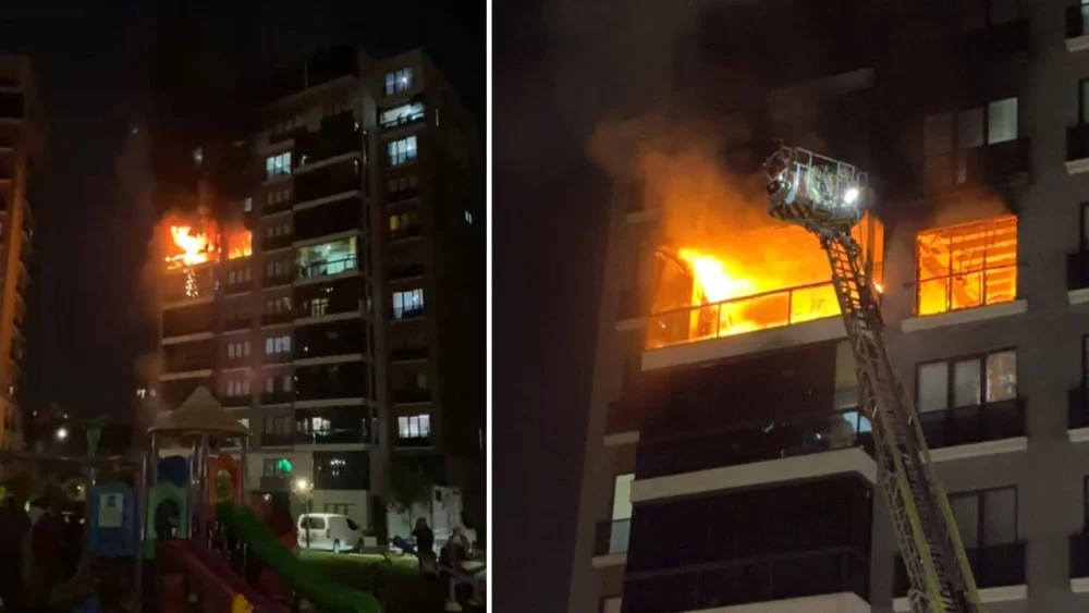 Bursa’da 10 katlı binada çıkan yangının nedeni belli oldu: 19 kişi hastaneye kaldırıldı