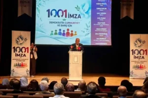 ‘Demokratik Cumhuriyet ve Barış İçin 1001 İmza' kampanyası başlatıldı