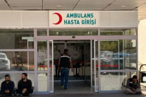 Dersim'de yüksek gerilim direğinden düşen işçi ağır yaralandı