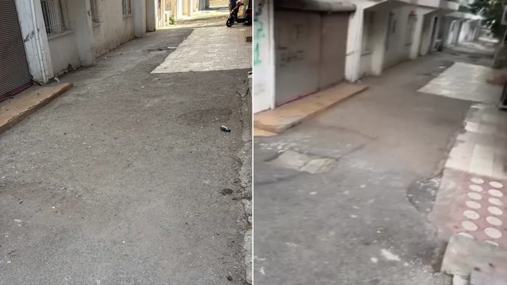 Diyarbakır’da 14 metrelik asfalt çilesi: “1 yıldır yapılmadı!”